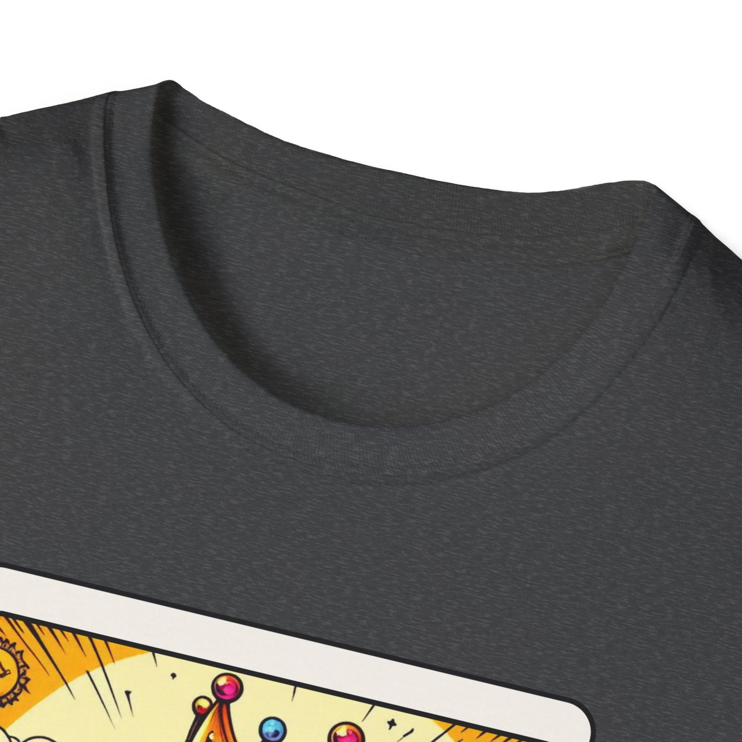 Tarot Card "Wine Queen" Unisex Softstyle T-Shirt