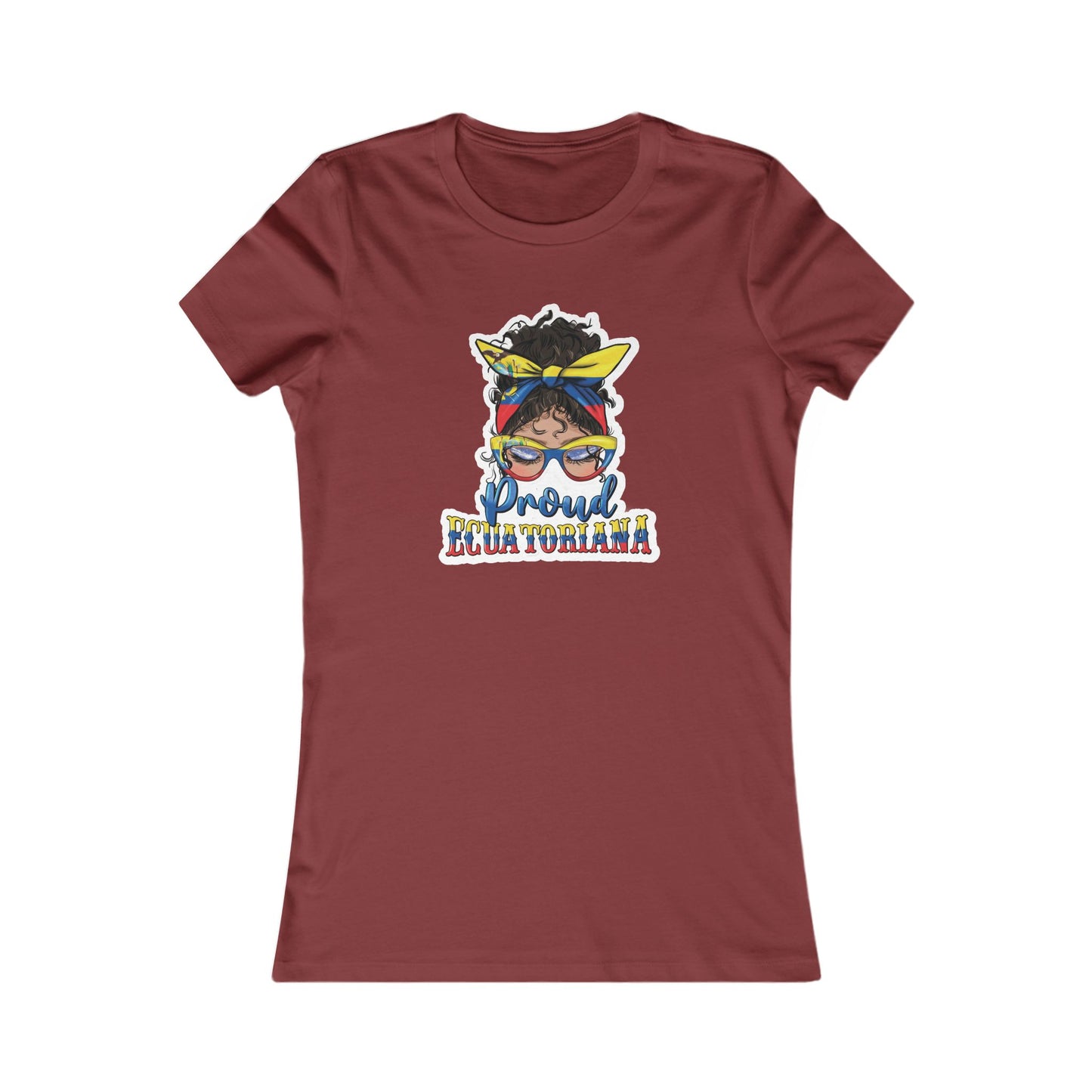 Proud Ecuatoriana (Ecuatoriana Orgullosa) Women's Favorite Tee