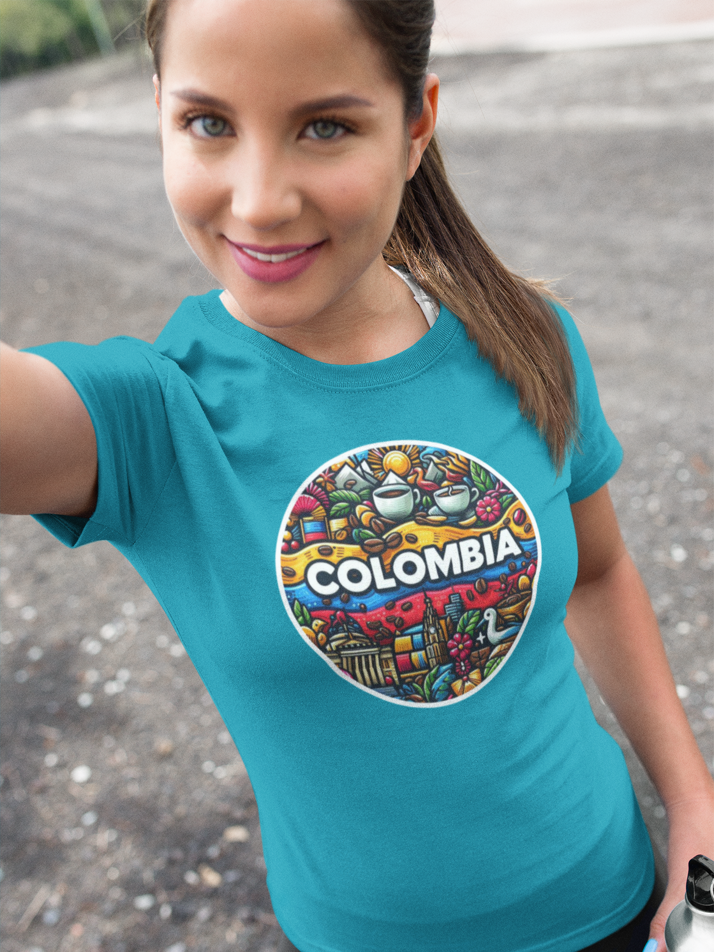 Colombia Portrait Women's Favorite Tee