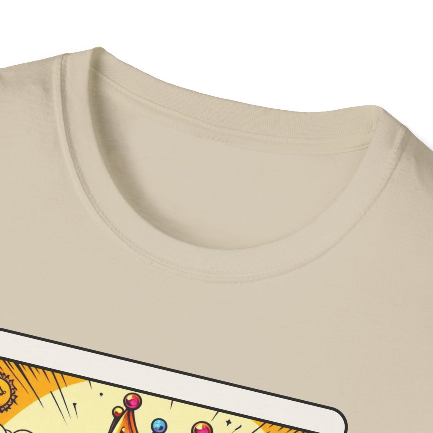Tarot Card "Wine Queen" Unisex Softstyle T-Shirt