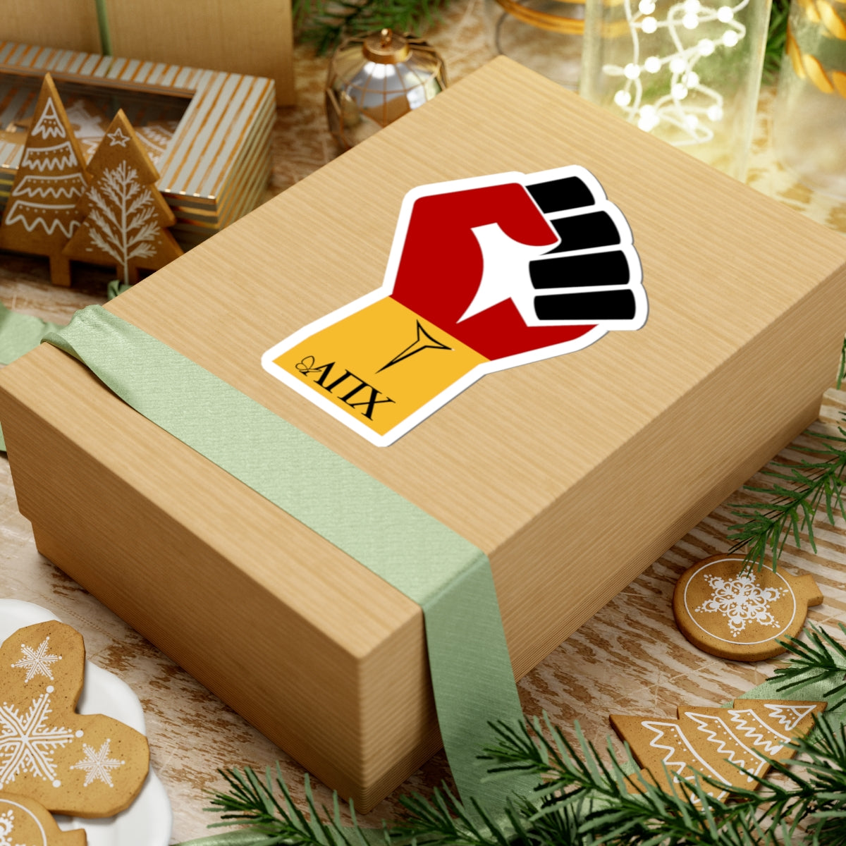 Pi Chi Power Kiss-Cut Stickers