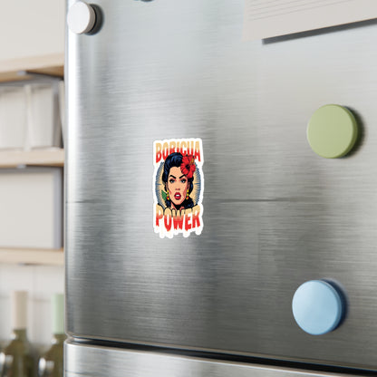Boricua Power Vinyl Decals - Empowering Kiss-Cut Stickers for Cultural Celebrations, Home Decor, Car Accessories, Gifts