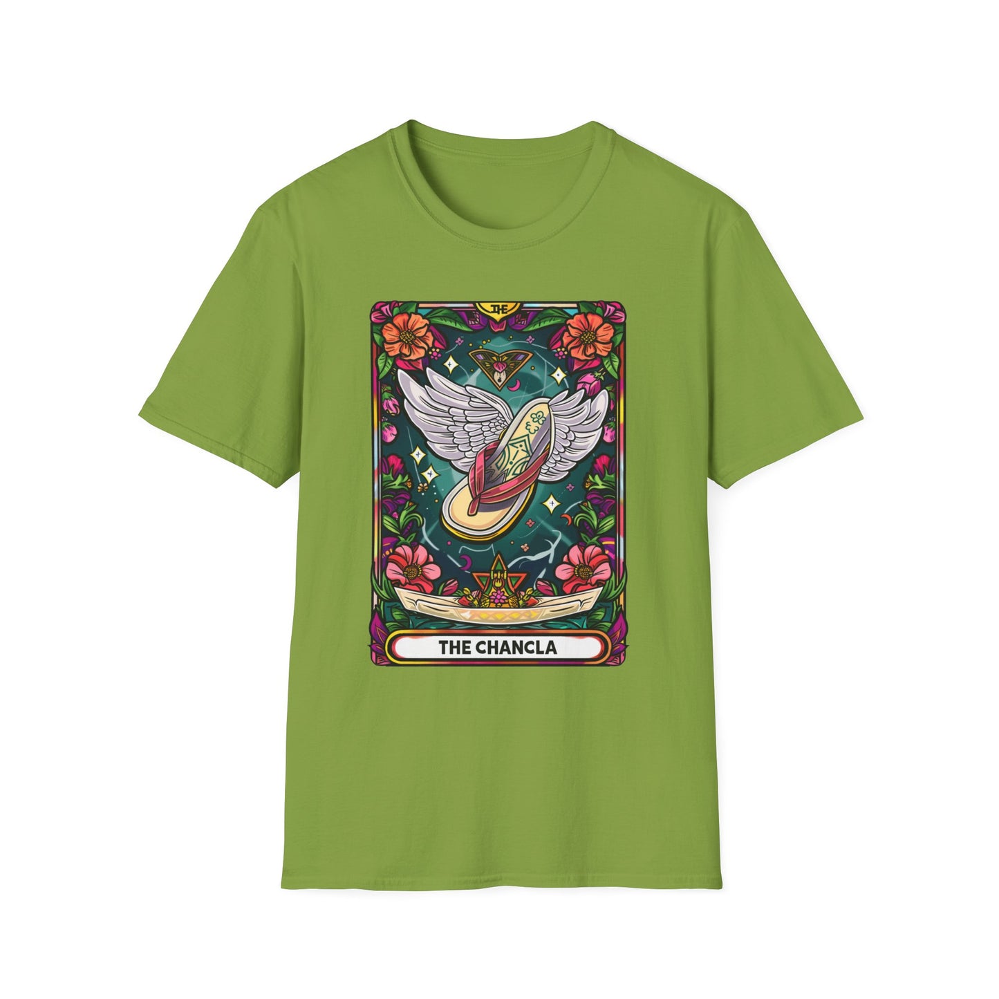 Tarot Card "The Chancla" Unisex Softstyle T-Shirt