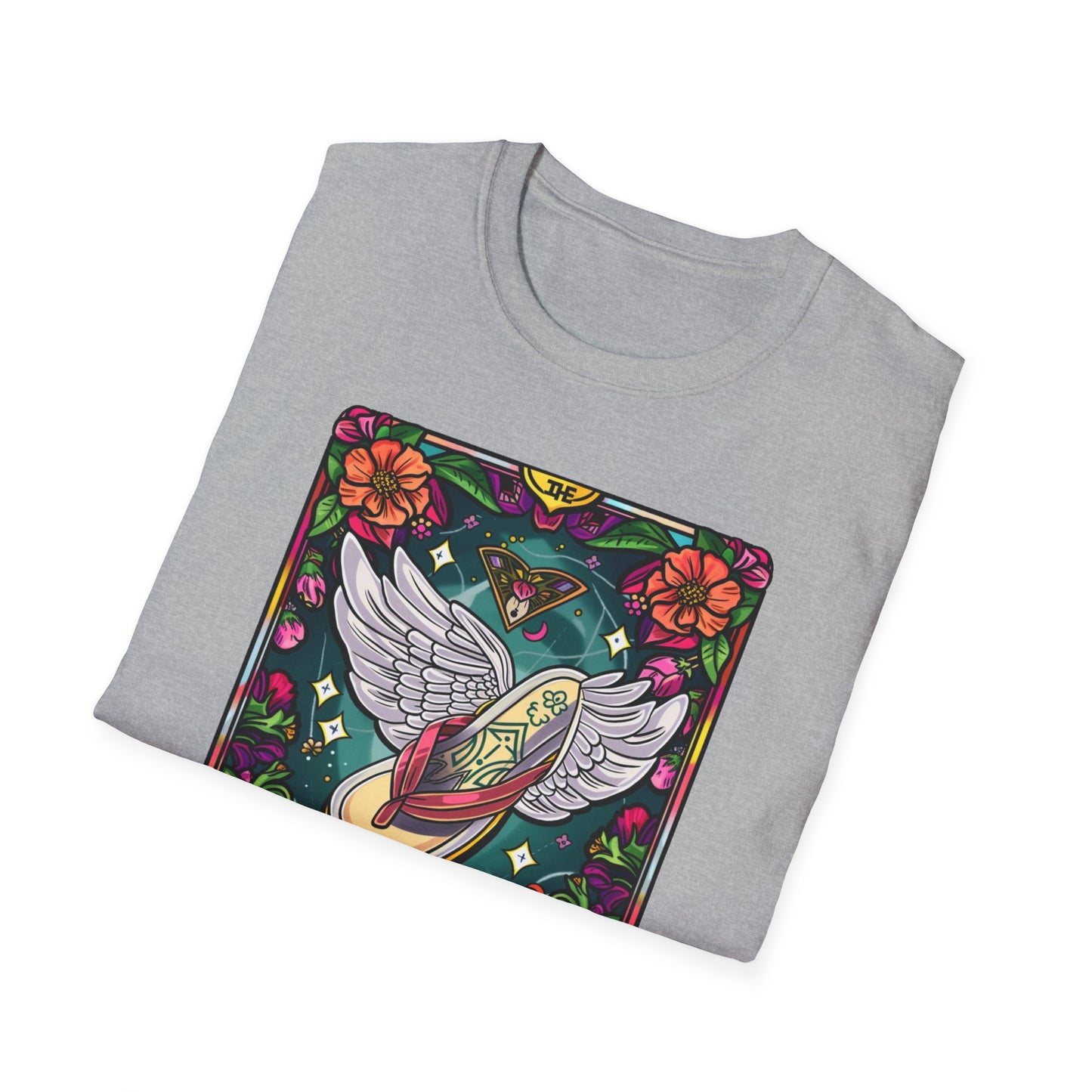 Tarot Card "The Chancla" Unisex Softstyle T-Shirt