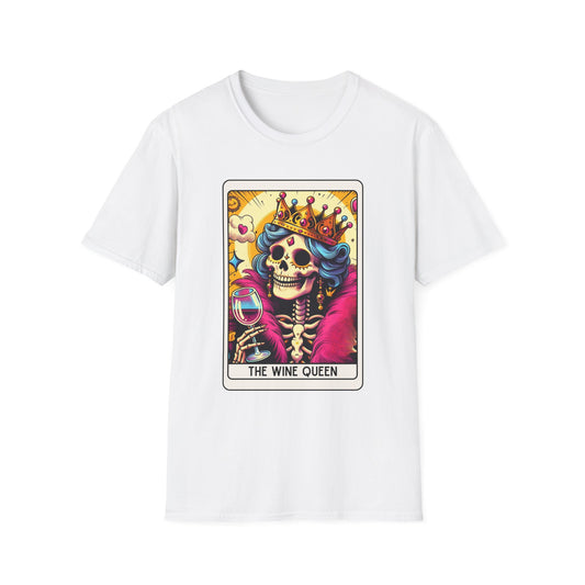 Tarot Card "Wine Queen" Unisex Softstyle T-Shirt
