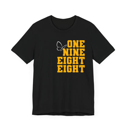 One Nine Eight Eight Unisex Jersey Short Sleeve Tee