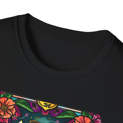 Tarot Card "The Chancla" Unisex Softstyle T-Shirt