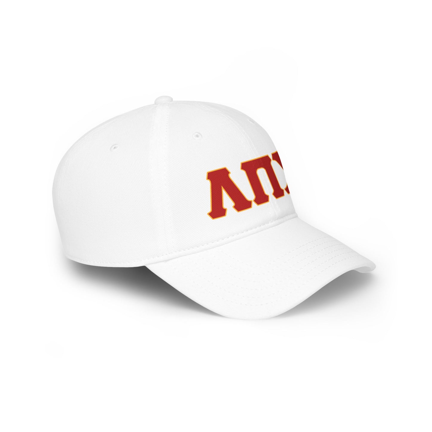 Lambda Pi Chi Greek Letters Low Profile Baseball Cap