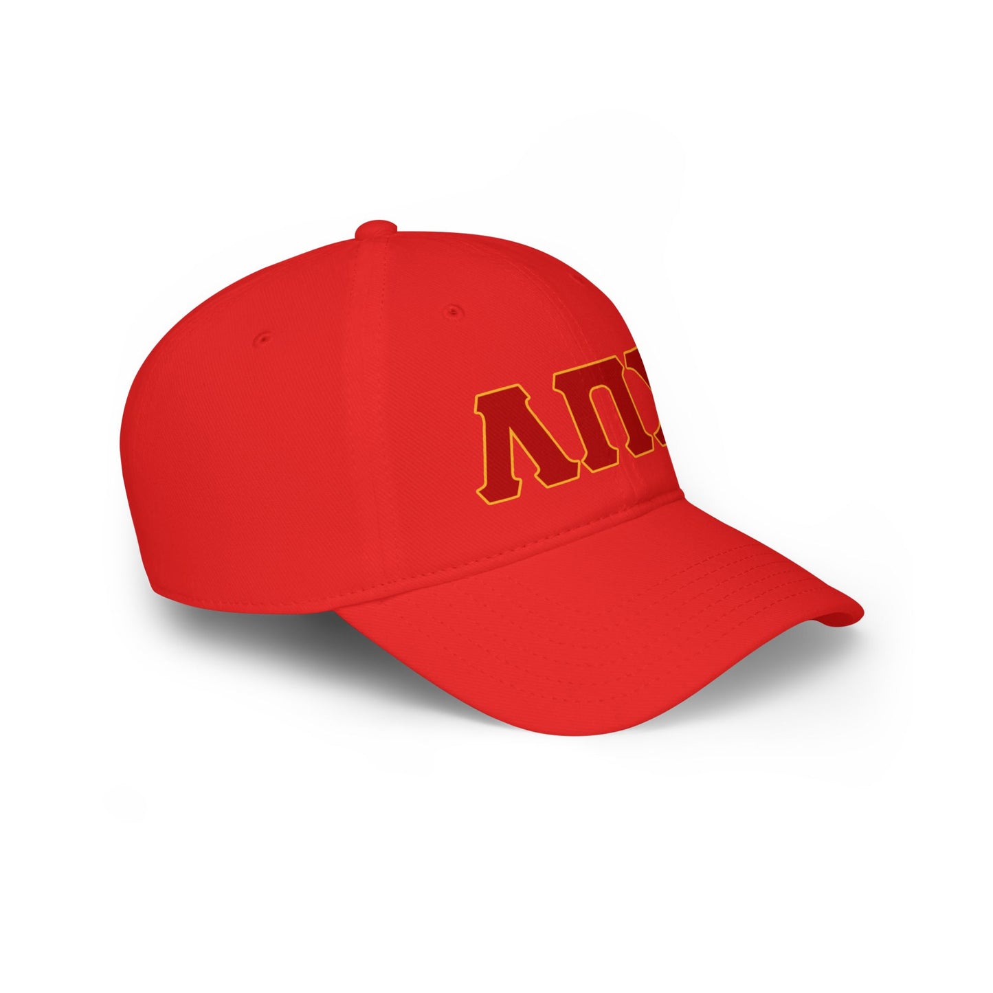 Lambda Pi Chi Greek Letters Low Profile Baseball Cap