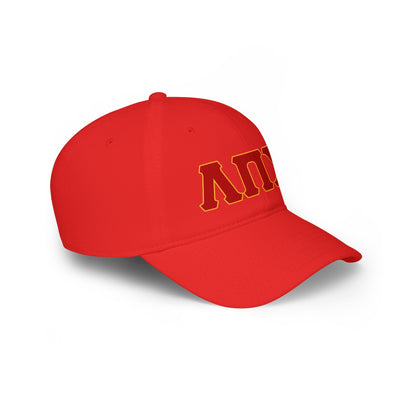Lambda Pi Chi Greek Letters Low Profile Baseball Cap