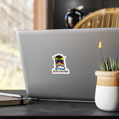 Proud Equatoriana Vinyl Decal | Stylish African American Decor, Perfect for Gifting, Laptop Stickers, Car Decor, Pride Celebrations