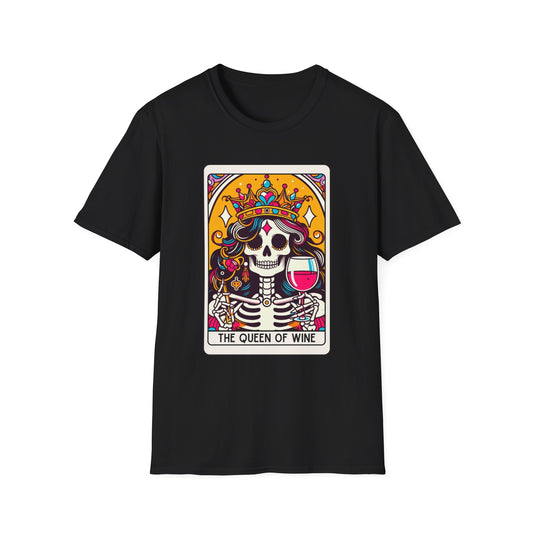 Tarot Card "The Queen of Wine" Unisex Softstyle T-Shirt