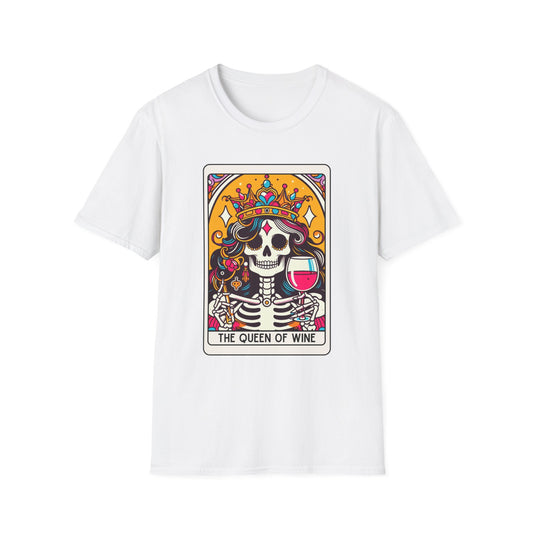Tarot Card "The Queen of Wine" Unisex Softstyle T-Shirt