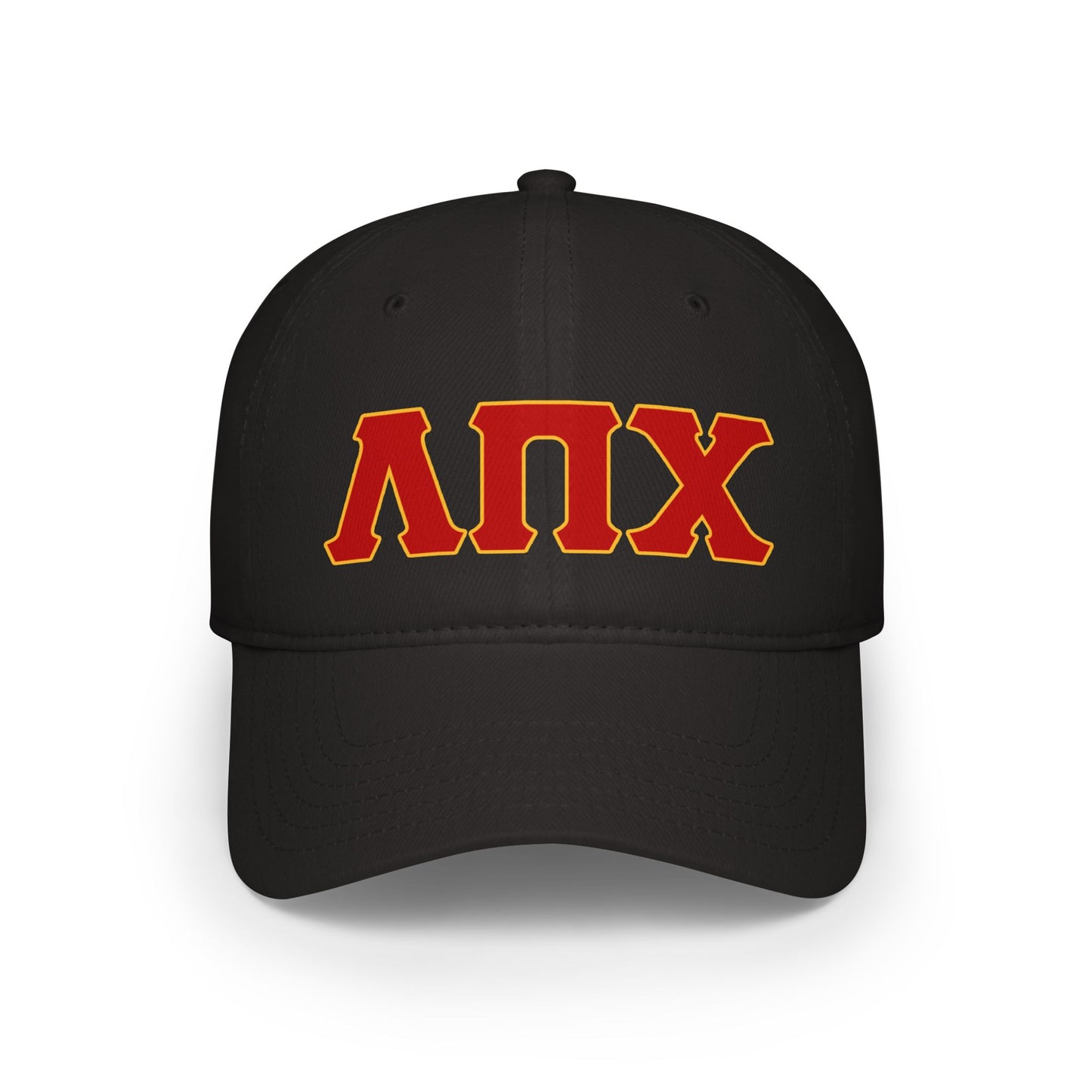 Lambda Pi Chi Greek Letters Low Profile Baseball Cap