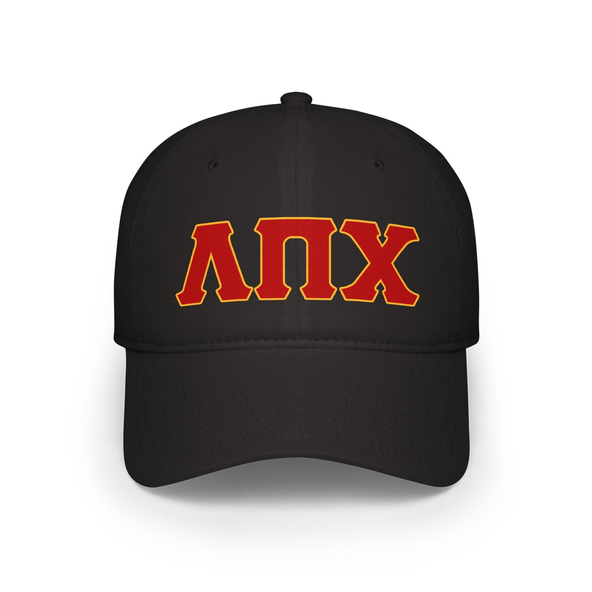 Lambda Pi Chi Greek Letters Low Profile Baseball Cap