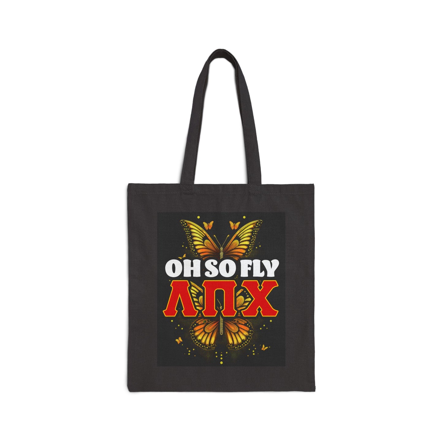 Lambda Pi Chi - Oh So Fly Cotton Canvas Tote Bag