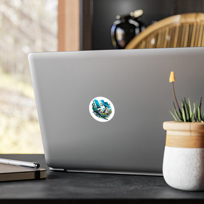 Guatemalan Vibrant Nature-Inspired Kiss-Cut Vinyl Decals for Home, Car, Laptops, Celebrations, Gifts, Decor