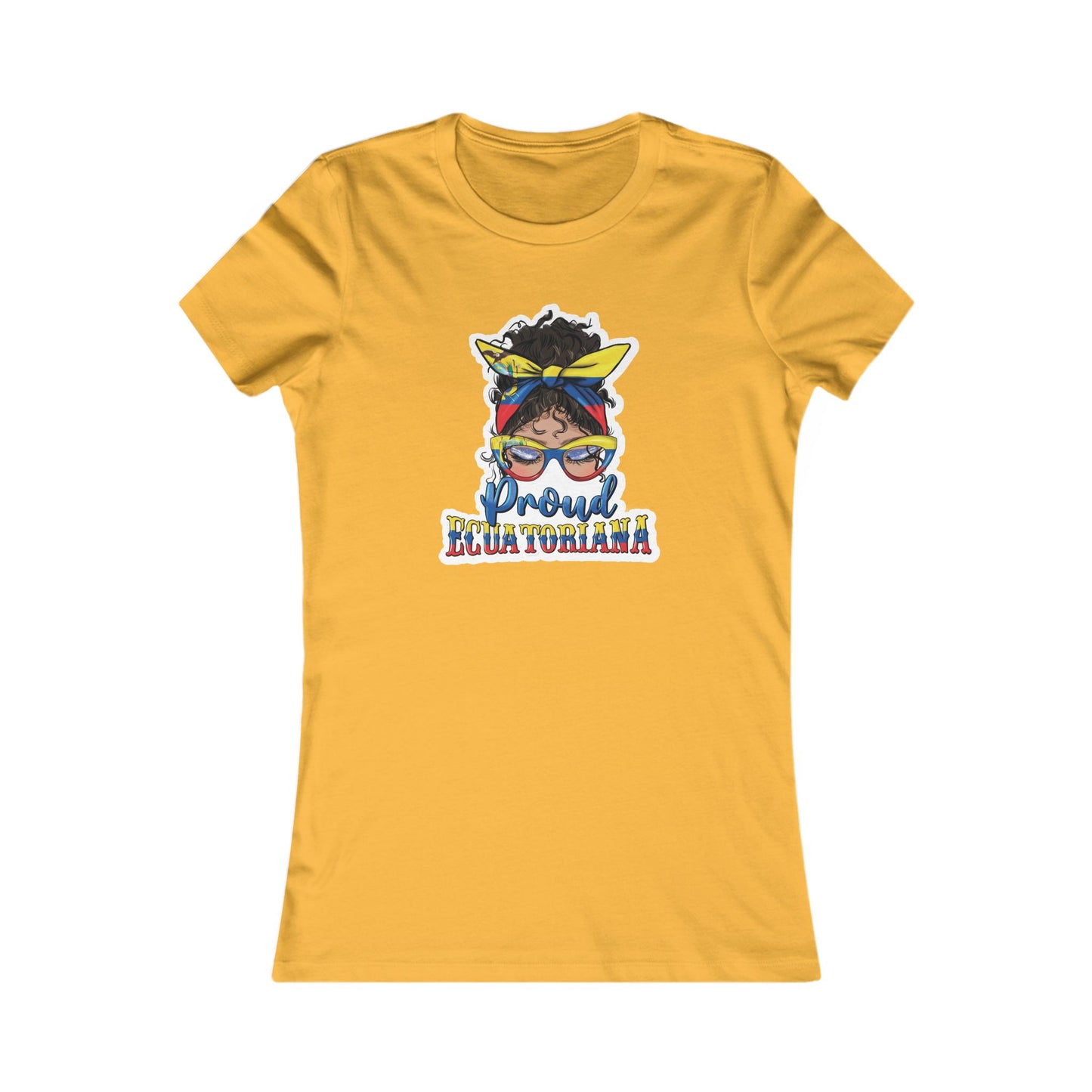 Proud Ecuatoriana (Ecuatoriana Orgullosa) Women's Favorite Tee