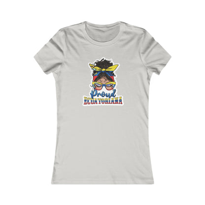 Proud Ecuatoriana (Ecuatoriana Orgullosa) Women's Favorite Tee