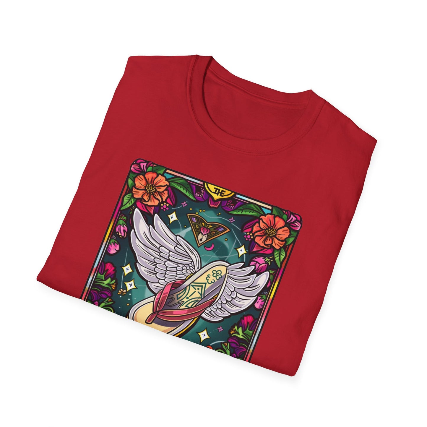 Tarot Card "The Chancla" Unisex Softstyle T-Shirt