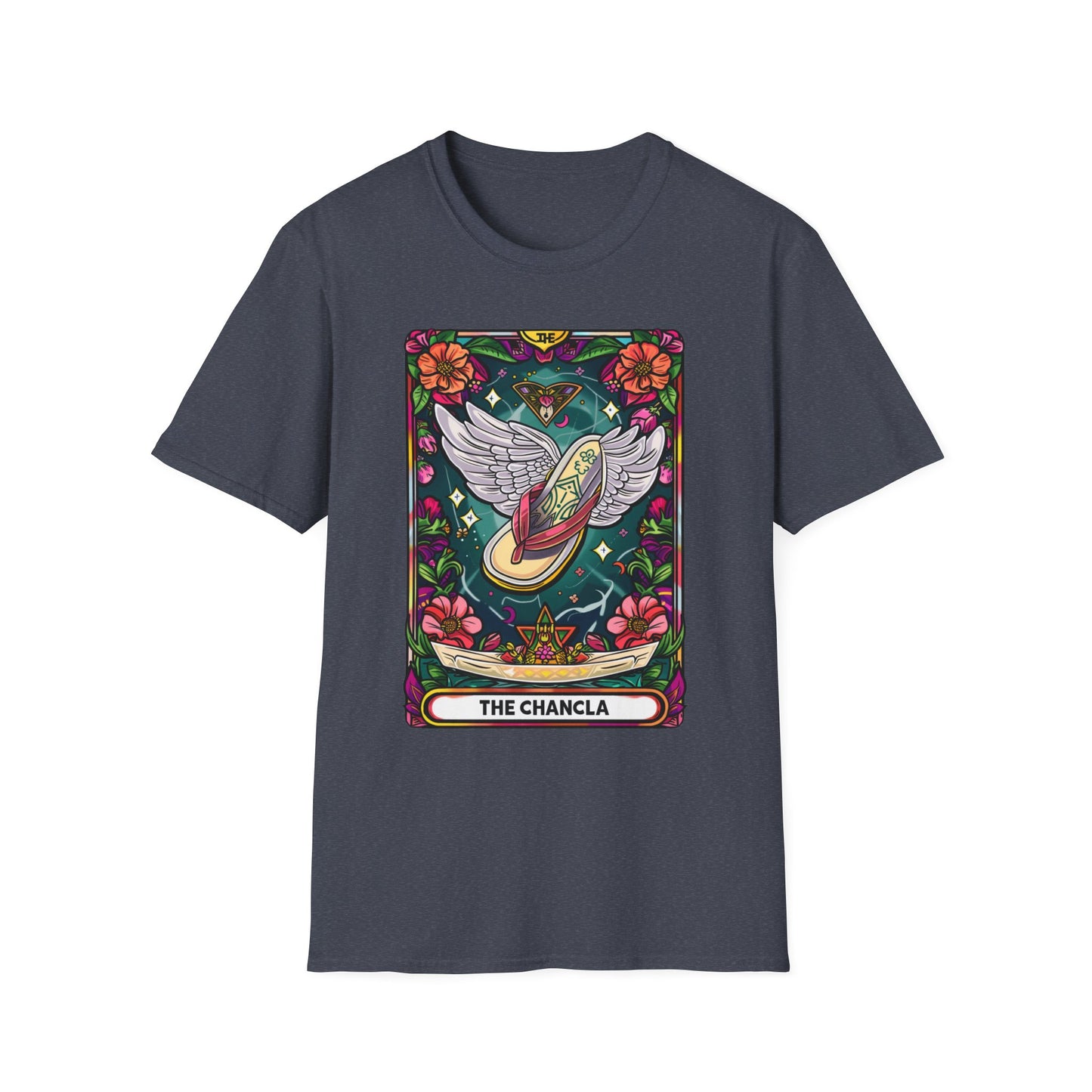 Tarot Card "The Chancla" Unisex Softstyle T-Shirt