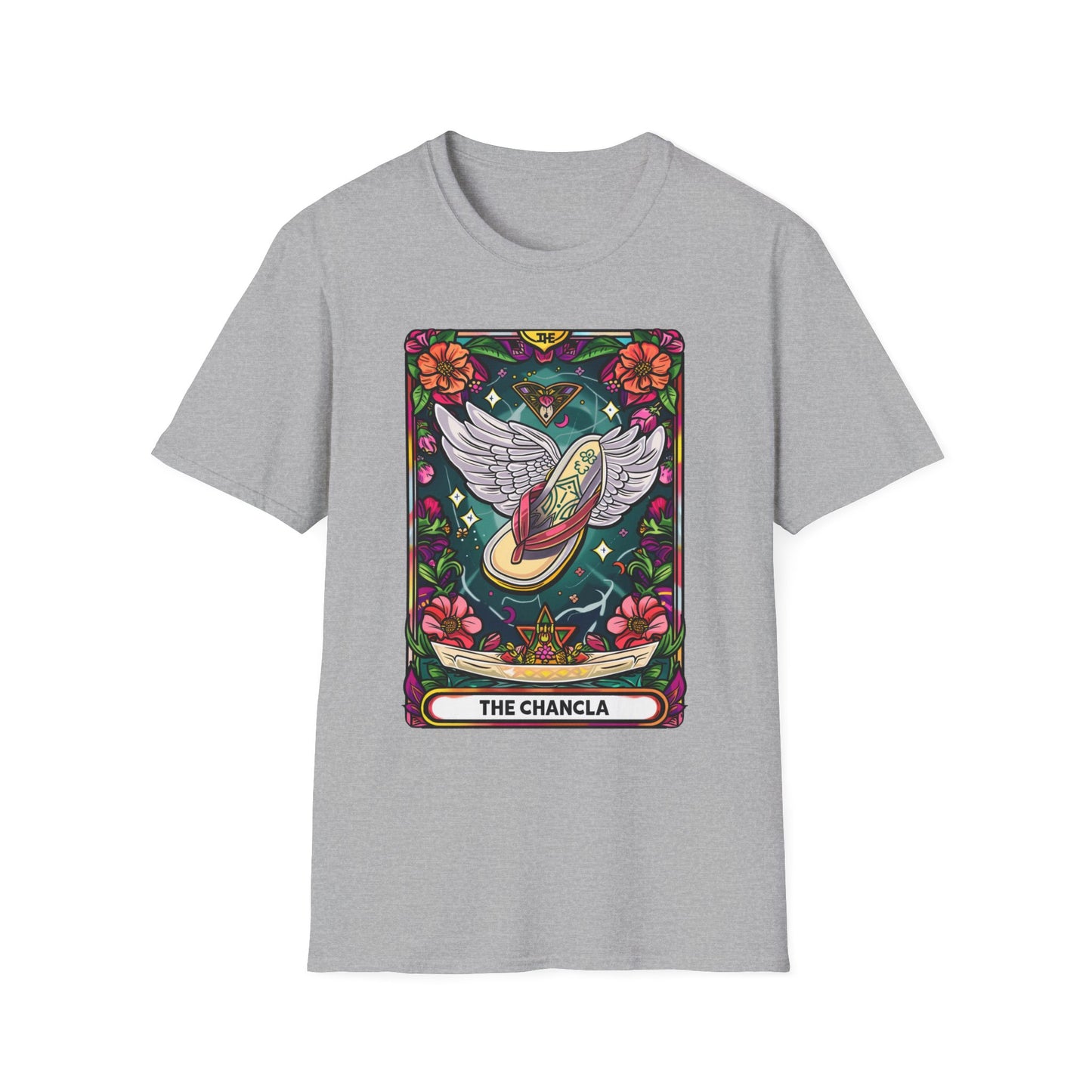 Tarot Card "The Chancla" Unisex Softstyle T-Shirt