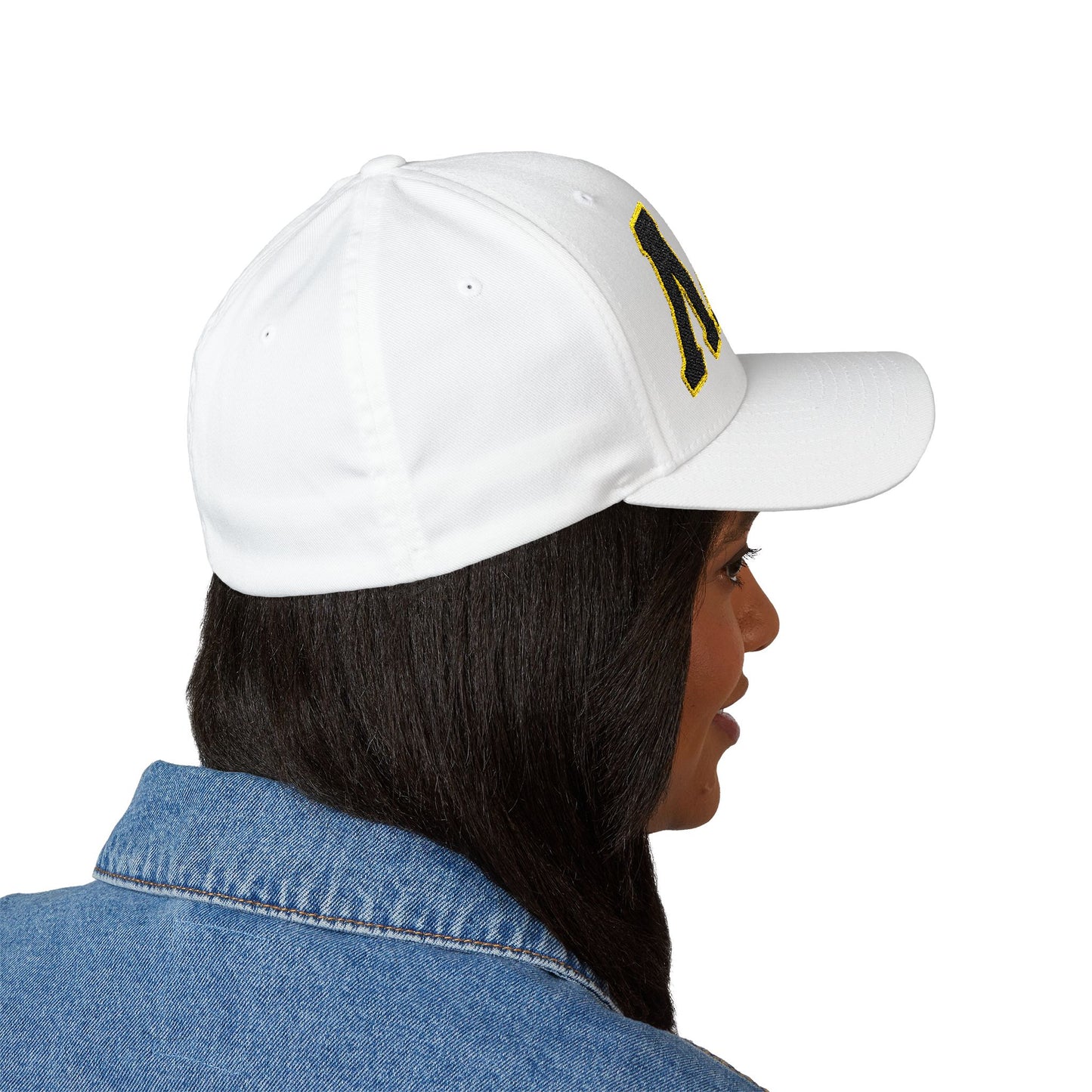 Lambda Pi Chi Greek Letters Closed-Back Structured Cap (Embroidery)