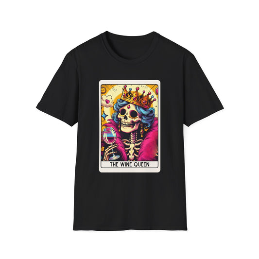 Tarot Card "Wine Queen" Unisex Softstyle T-Shirt