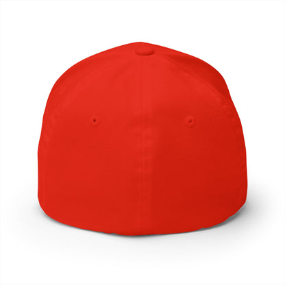 Lambda Pi Chi Greek Letters Closed-Back Structured Cap (Embroidery)