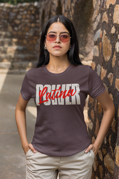 Latina Pride Women's Favorite Tee, Feminine T-Shirt, Gift for Her, Casual Wear, Celebratory Top