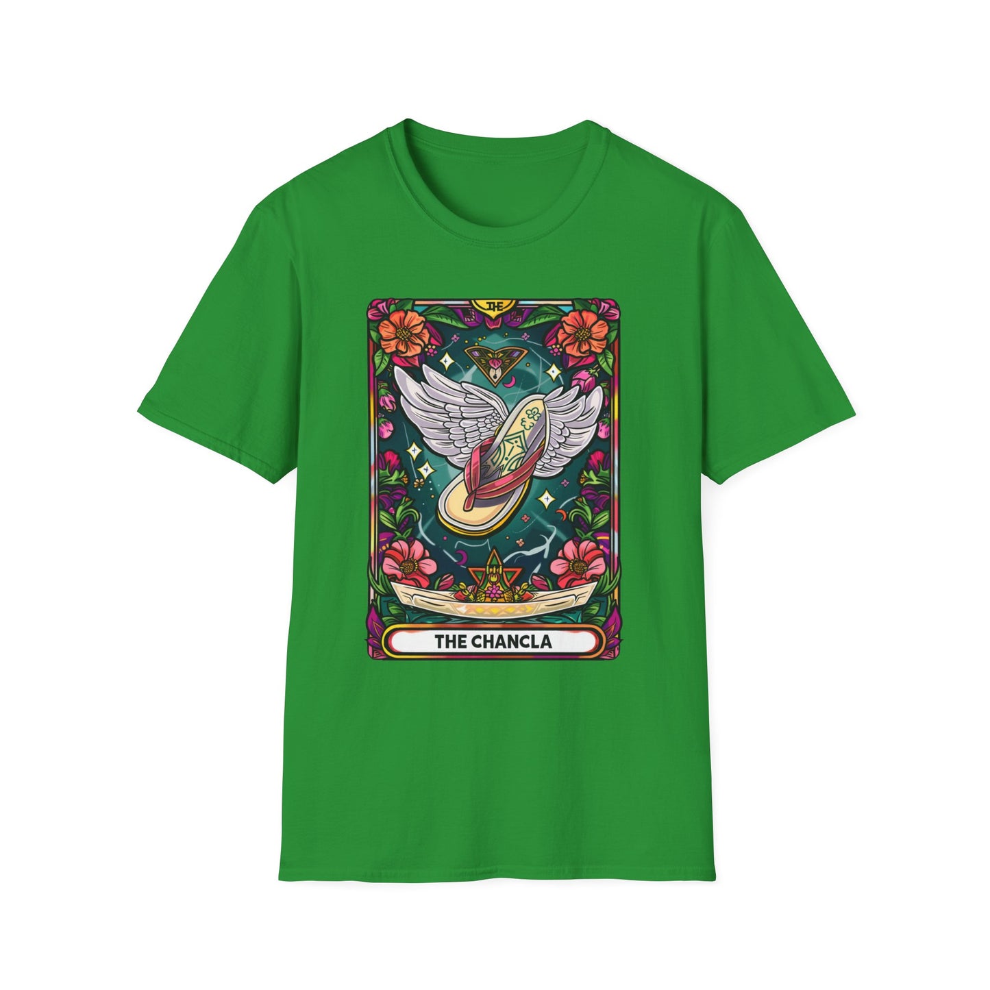 Tarot Card "The Chancla" Unisex Softstyle T-Shirt
