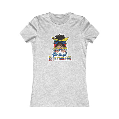 Proud Ecuatoriana (Ecuatoriana Orgullosa) Women's Favorite Tee