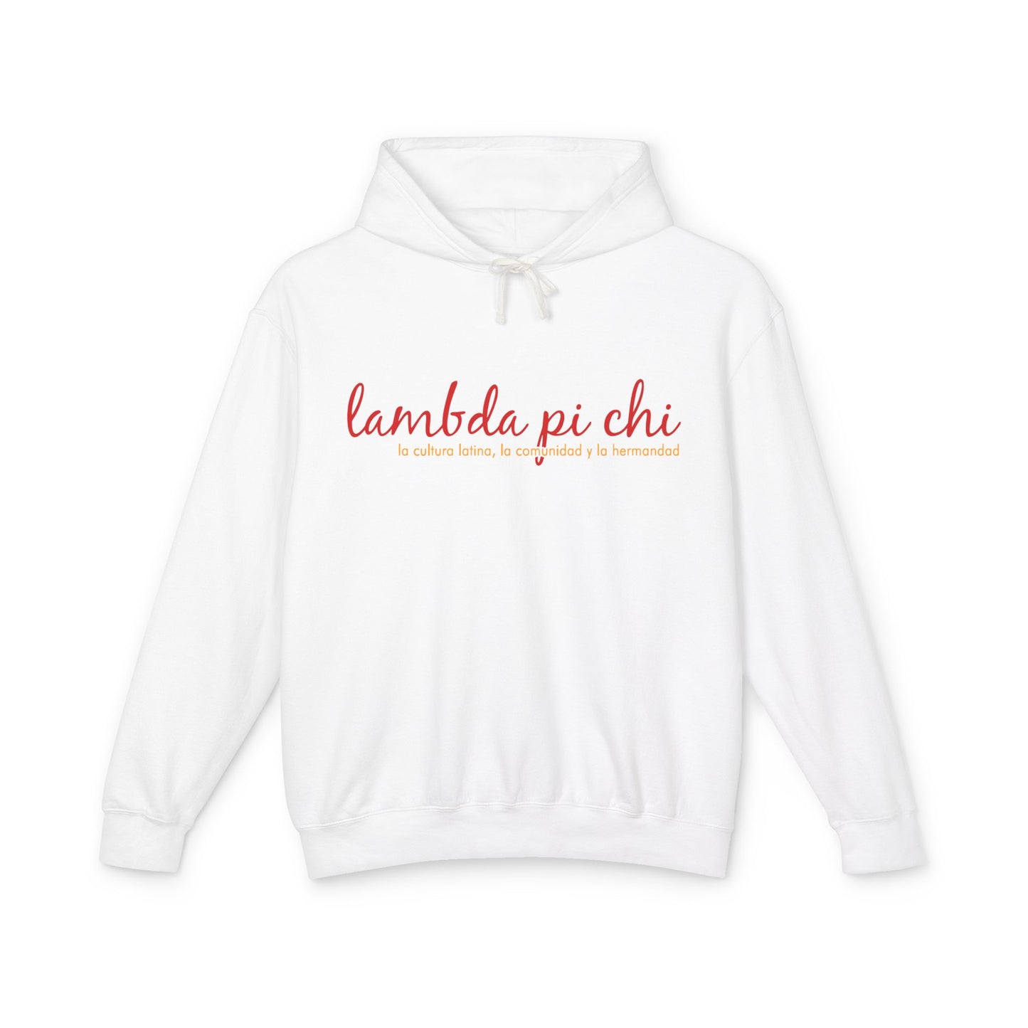 Lambda Pi Chi Tenets Unisex Lightweight Hooded Sweatshirt