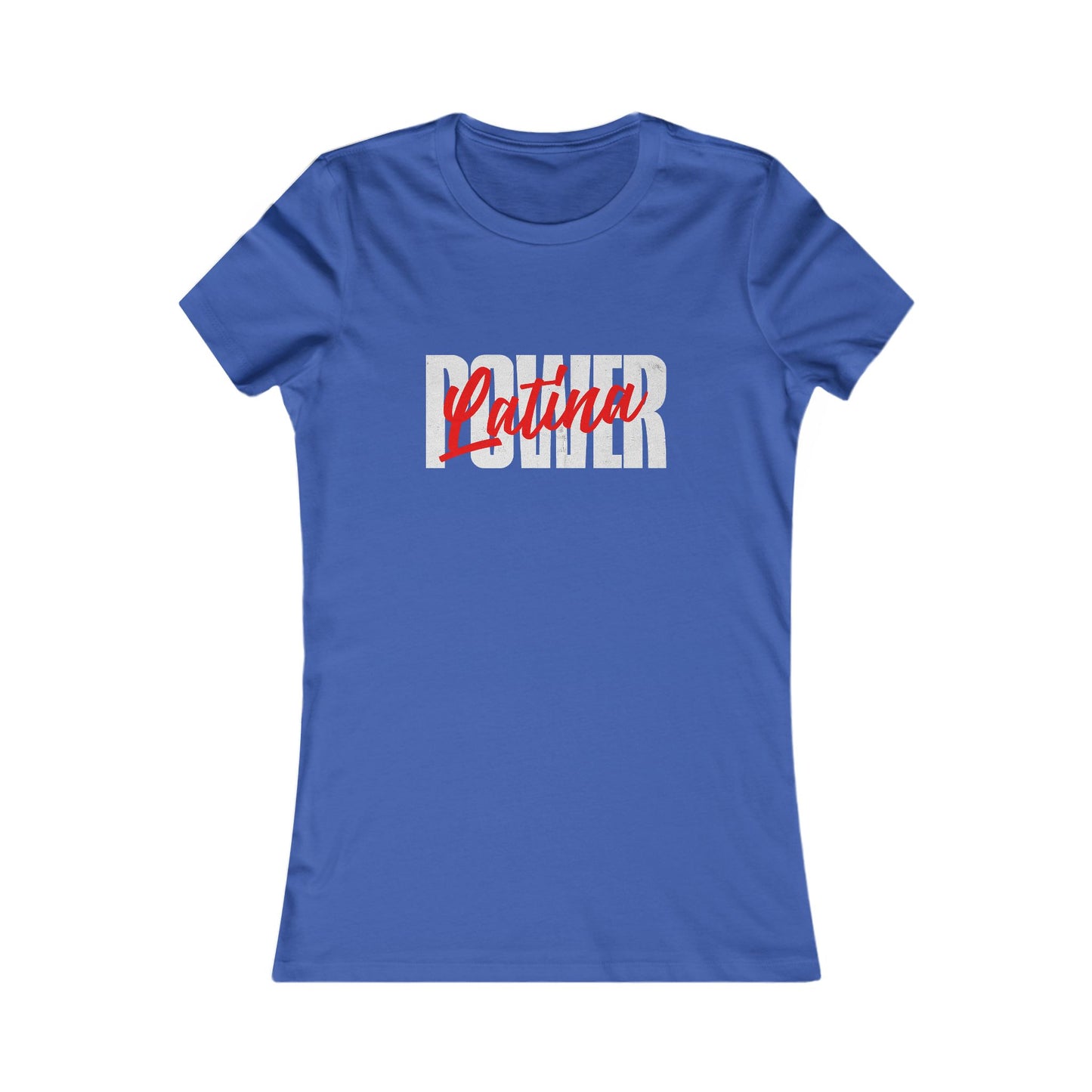 Latina Pride Women's Favorite Tee, Feminine T-Shirt, Gift for Her, Casual Wear, Celebratory Top