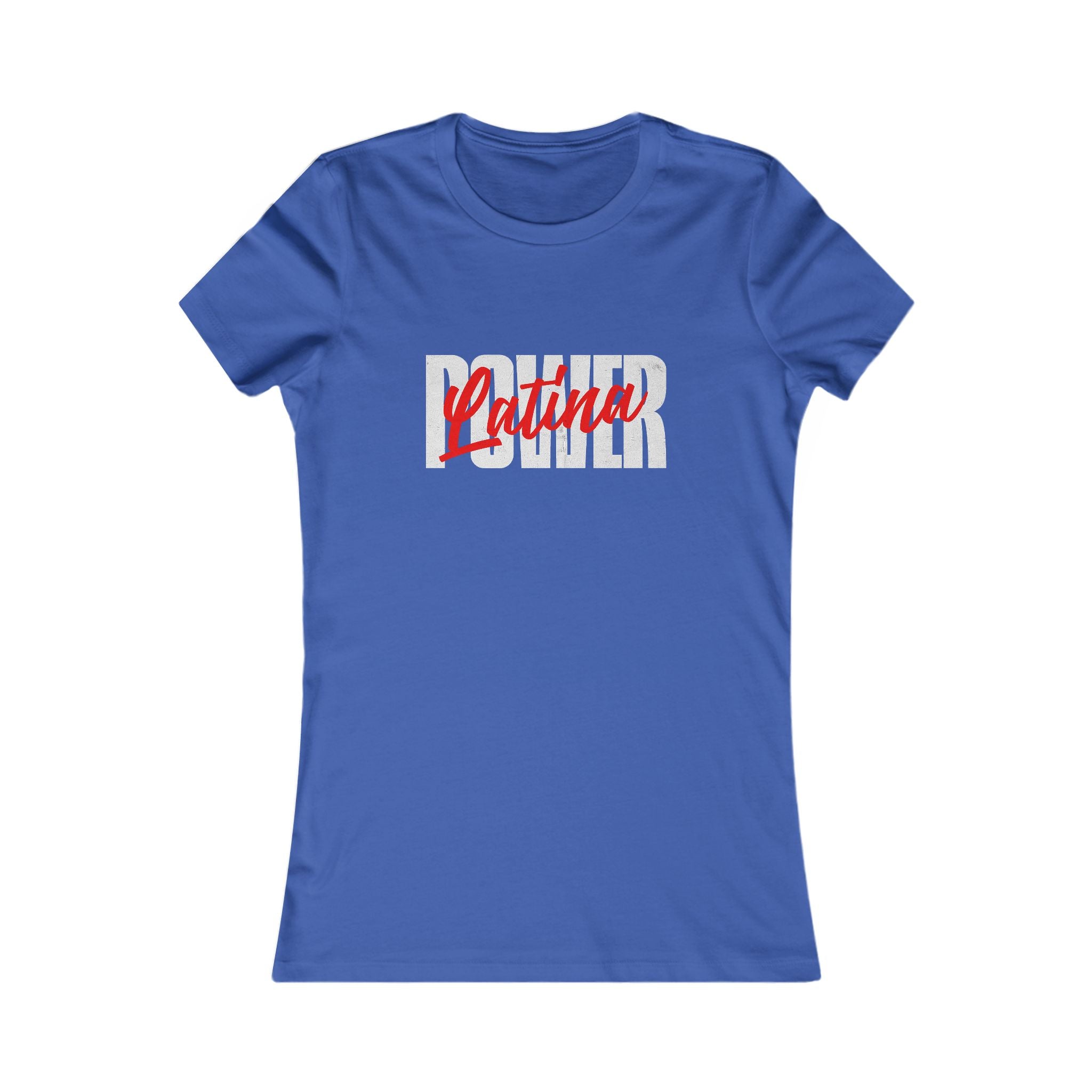 Latina Pride Women's Favorite Tee, Feminine T-Shirt, Gift for Her, Casual Wear, Celebratory Top