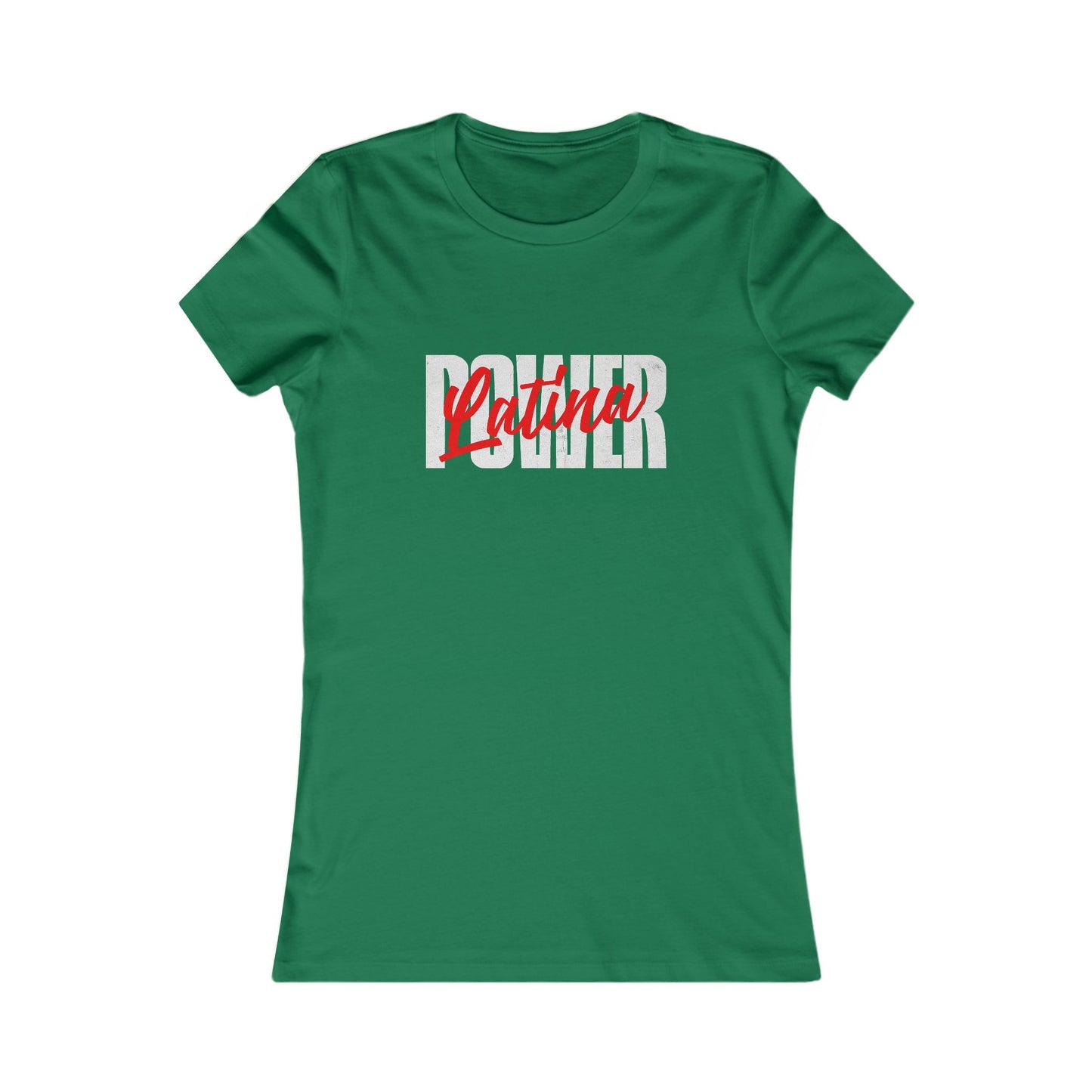 Latina Pride Women's Favorite Tee, Feminine T-Shirt, Gift for Her, Casual Wear, Celebratory Top
