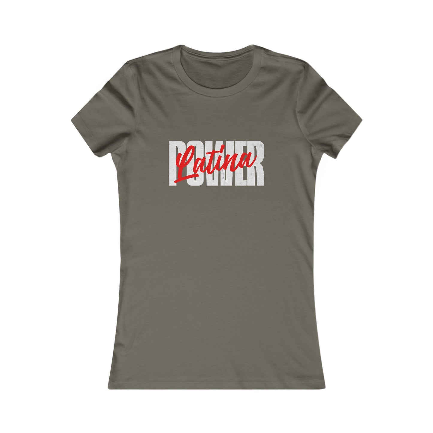 Latina Pride Women's Favorite Tee, Feminine T-Shirt, Gift for Her, Casual Wear, Celebratory Top