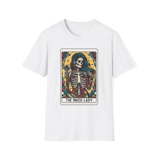 Tarot Card "Inked Lady" Unisex Softstyle T-Shirt