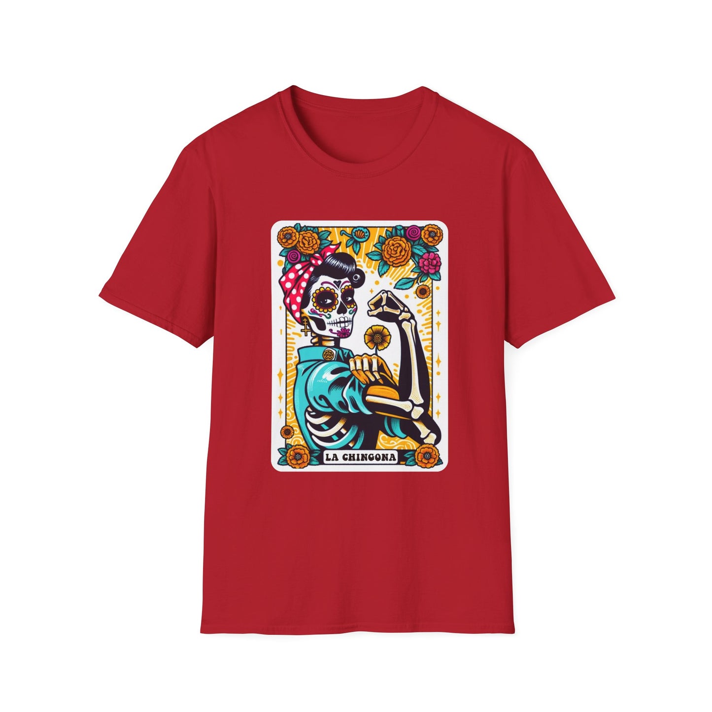 Tarot Card "Chingona" Unisex Softstyle T-Shirt