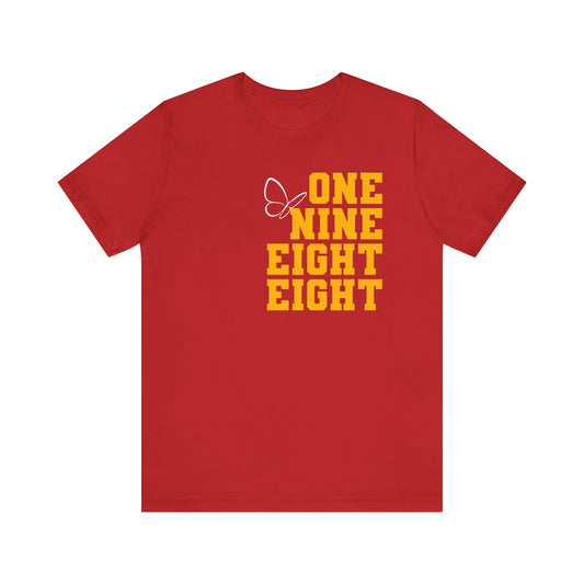 One Nine Eight Eight Unisex Jersey Short Sleeve Tee