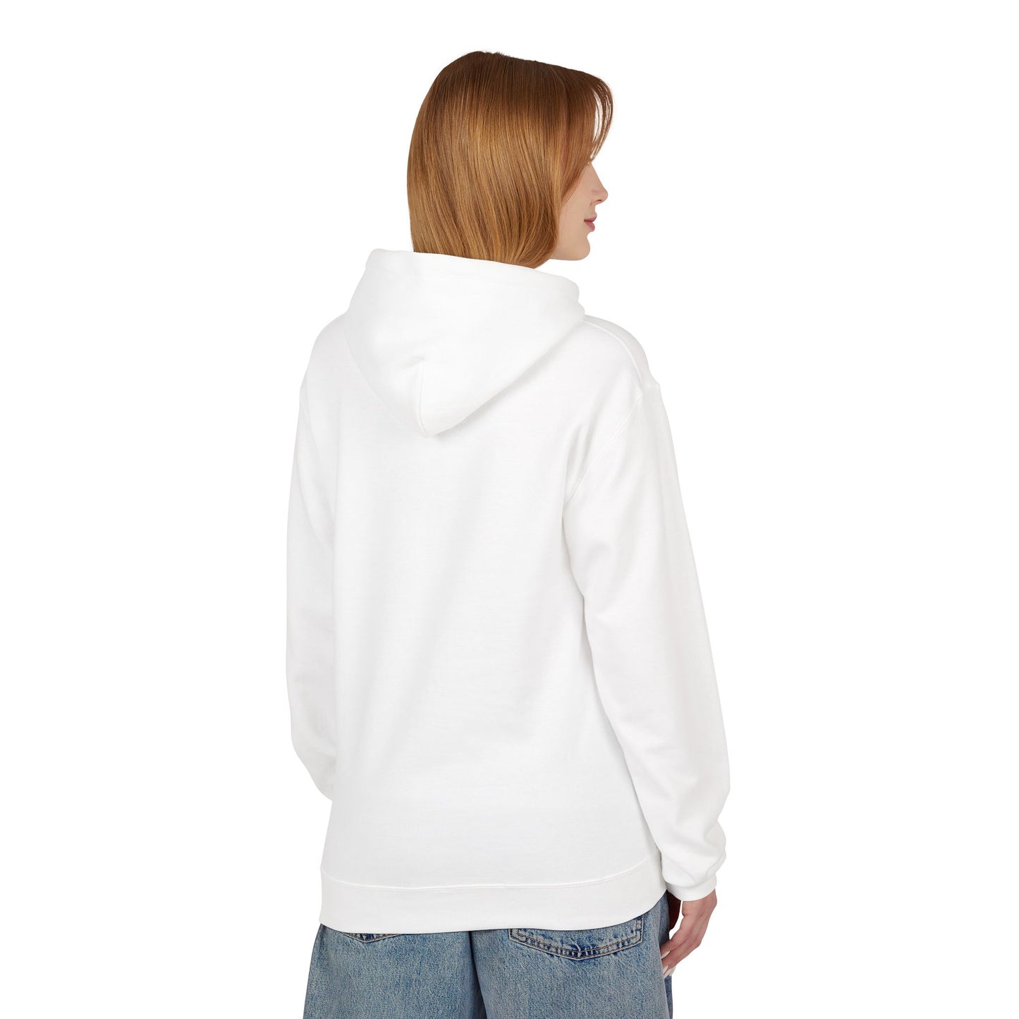 Lambda Pi Chi  Tri-Color Greek Letters - Unisex Midweight Softstyle Fleece Hoodie