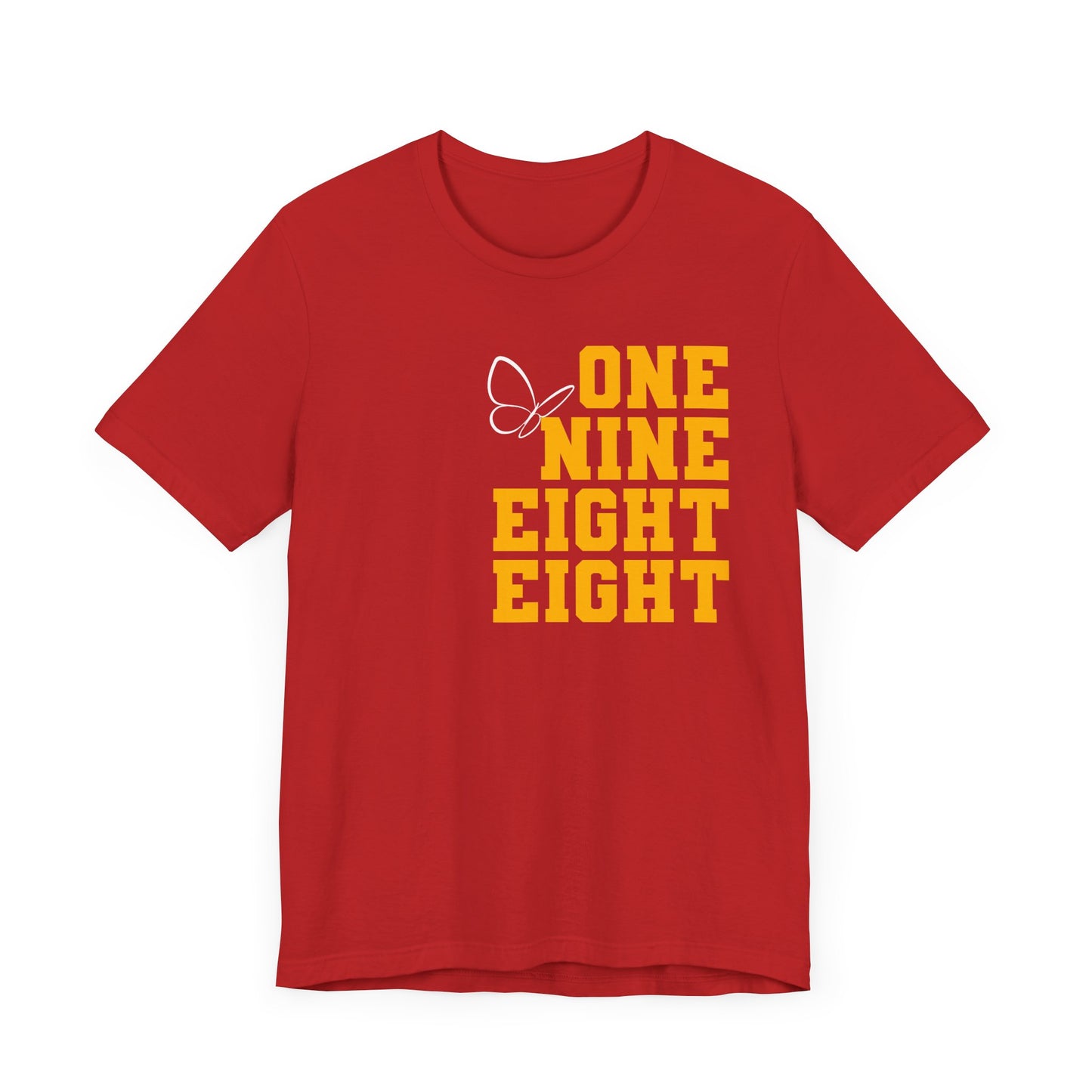 One Nine Eight Eight Unisex Jersey Short Sleeve Tee