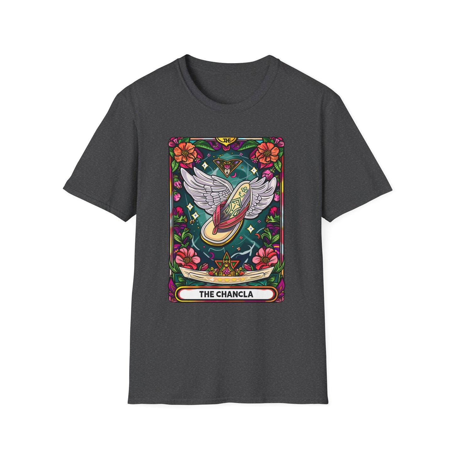 Tarot Card "The Chancla" Unisex Softstyle T-Shirt