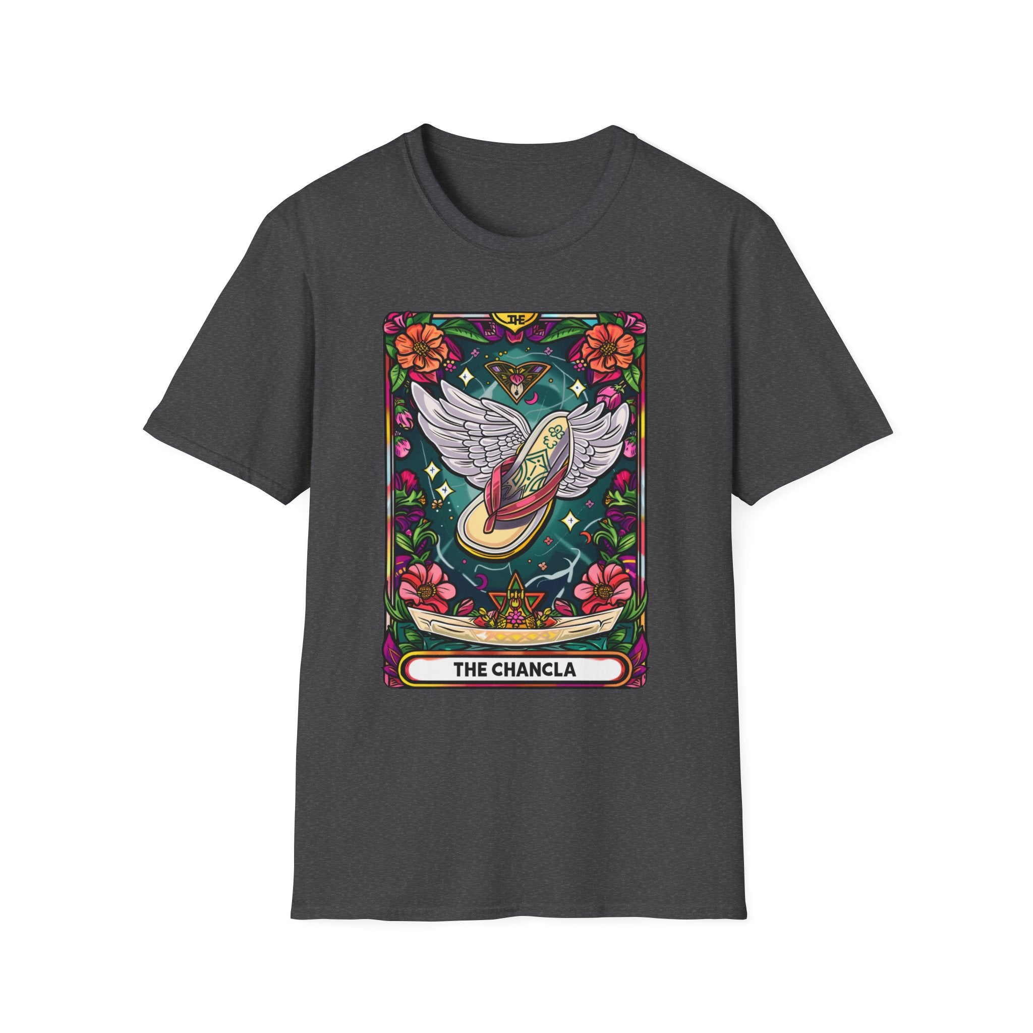 Tarot Card "The Chancla" Unisex Softstyle T-Shirt