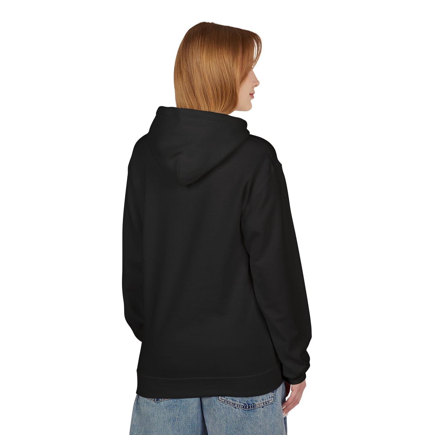 Lambda Pi Chi  Tri-Color Greek Letters - Unisex Midweight Softstyle Fleece Hoodie