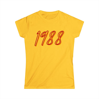 Lambda Pi Chi 1988 Women's Softstyle Tee