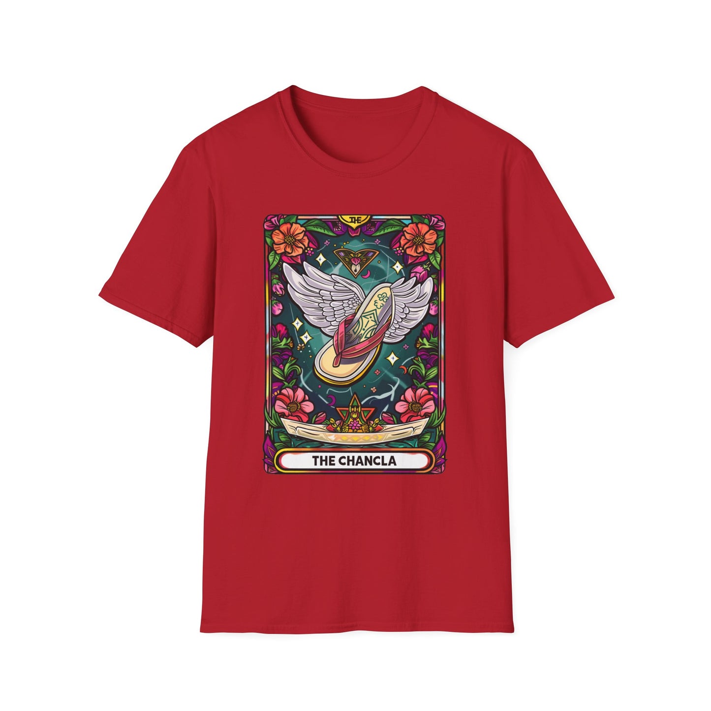 Tarot Card "The Chancla" Unisex Softstyle T-Shirt