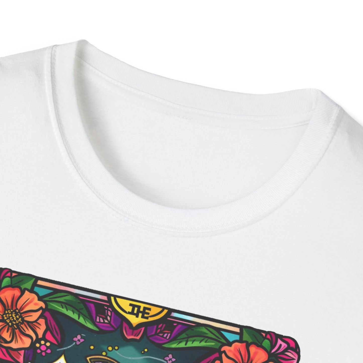 Tarot Card "The Chancla" Unisex Softstyle T-Shirt