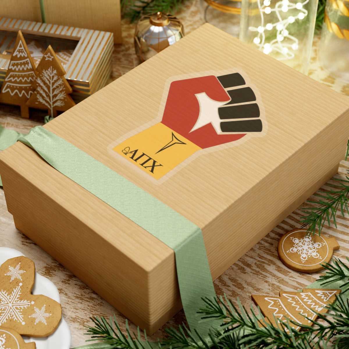 Pi Chi Power Kiss-Cut Stickers