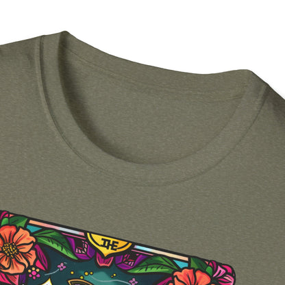 Tarot Card "The Chancla" Unisex Softstyle T-Shirt